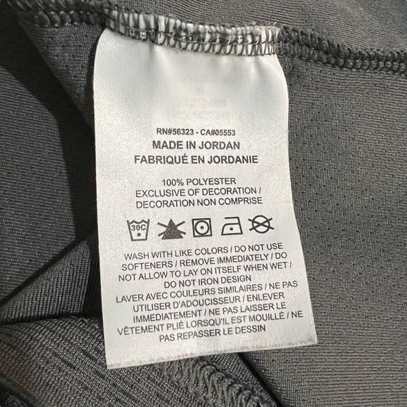 Nike Men's Superset 1/4 Zip Long Sleeve Training Top Gray Small - Picture 6 of 8